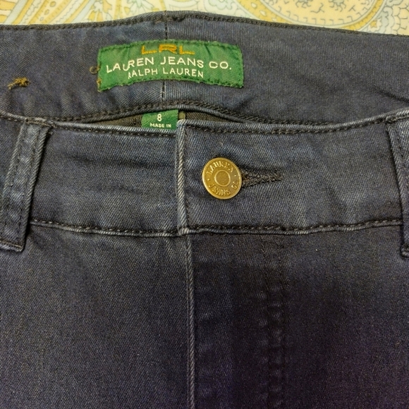 Lauren Ralph Lauren Jeans - Women's Size 8 - Dark Wash - Picture 3 of 8